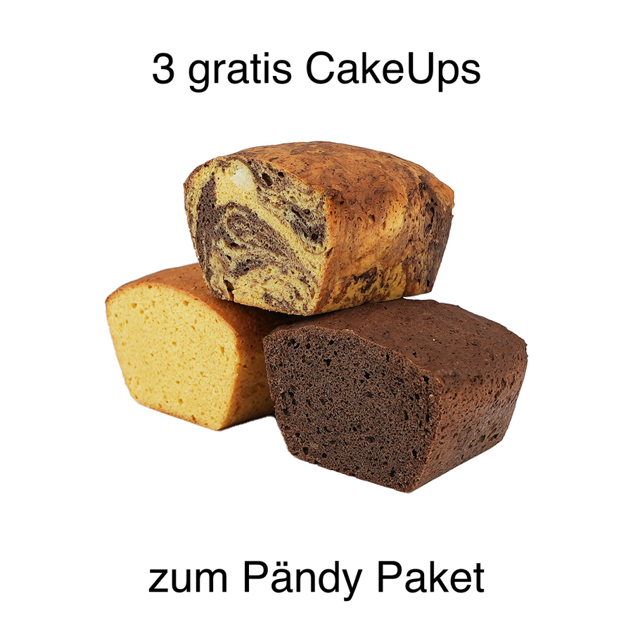 Pändy Paket +  3 Gratis CakeUp