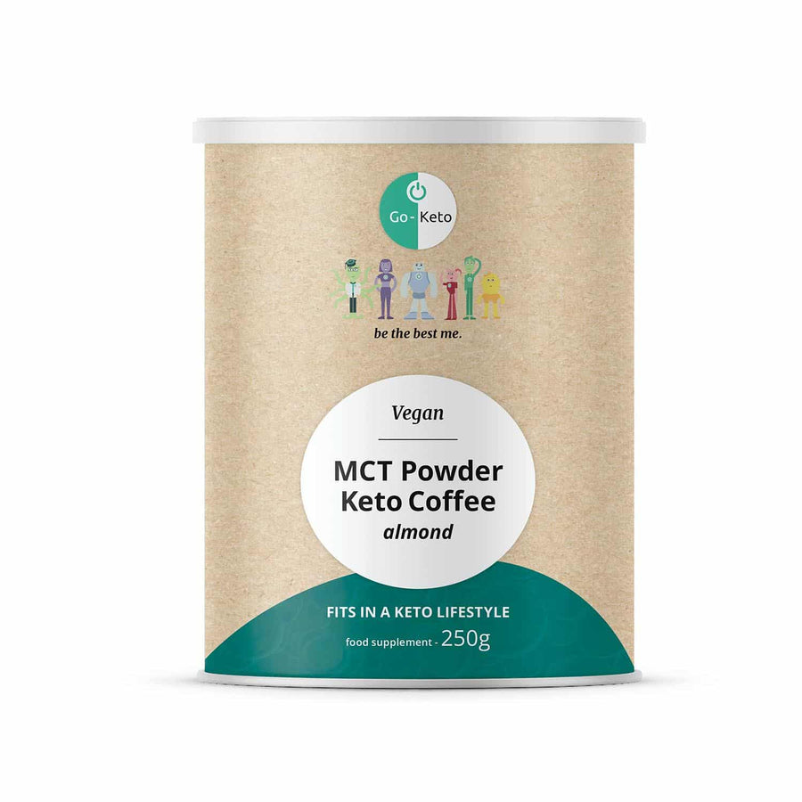 Go-Keto MCT Powder Keto Coffee Almond 250g