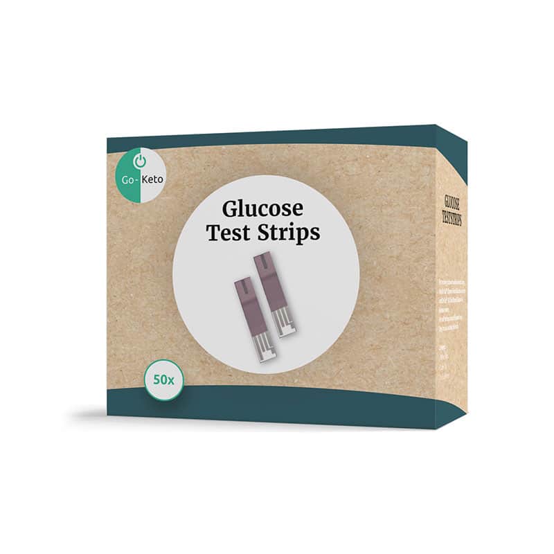 Go-Keto Blood Glucose Test Strips 50 Stk. (0,50€/Stk.)