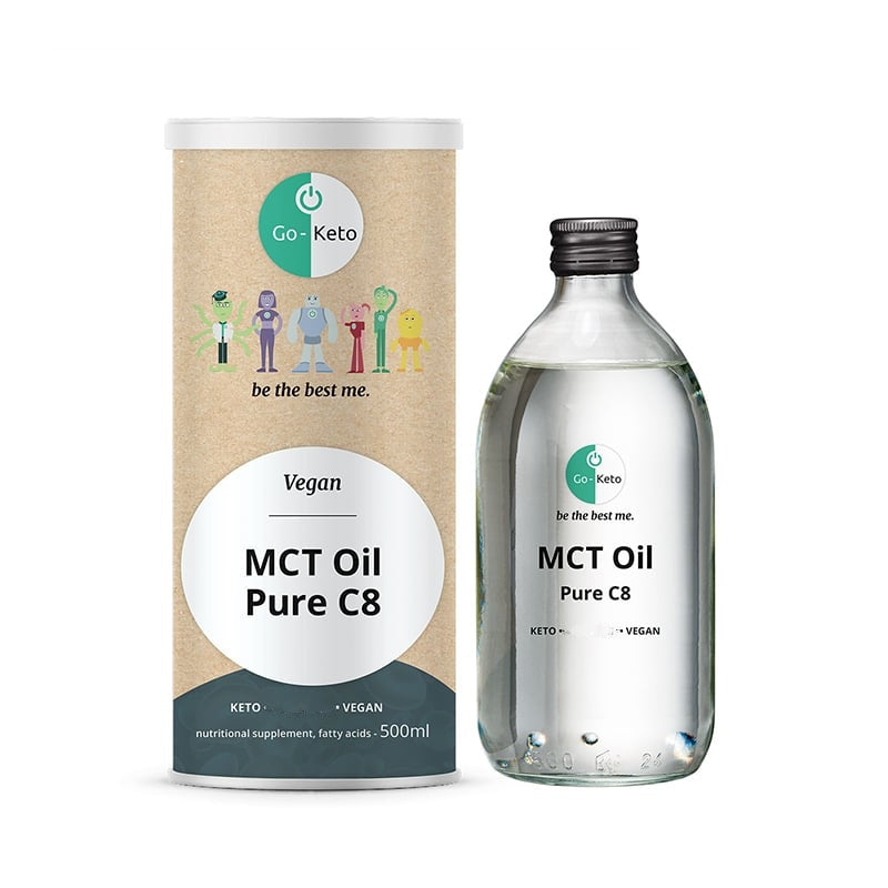 Go-Keto MCT Oil Pure C8 500ml