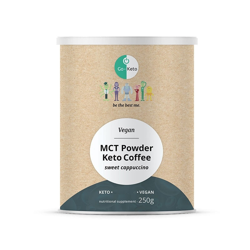Go-Keto MCT Powder Keto Coffee Sweet Cappuccino 250g