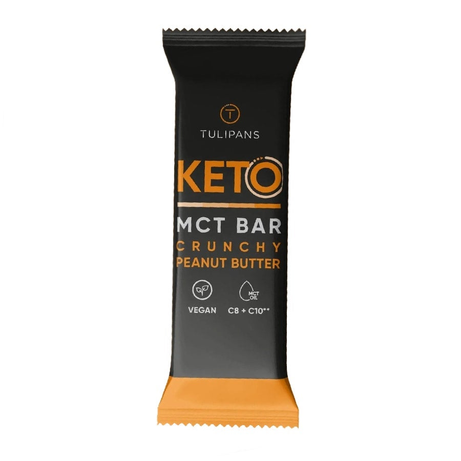 Tulipans Keto MCT Bar Crunchy Peanut Butter 50 g