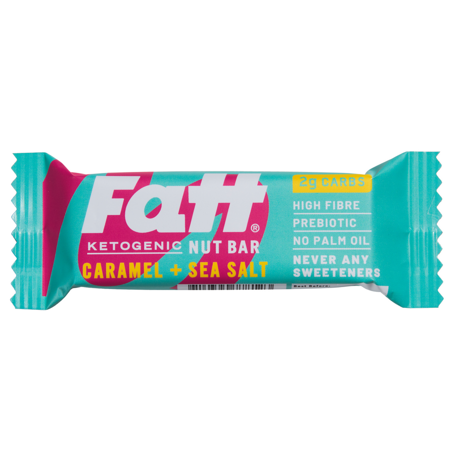 Fatt Bar Caramel & Sea Salt 30g (9,97€/100g) für die Keto Diät und ketogene Ernährung
