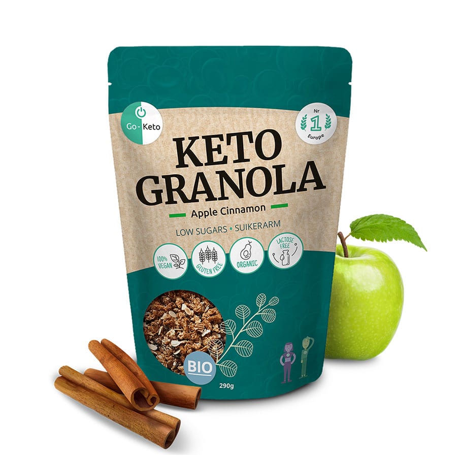 Go-Keto BIO Granola Apple Cinnamon 290 g