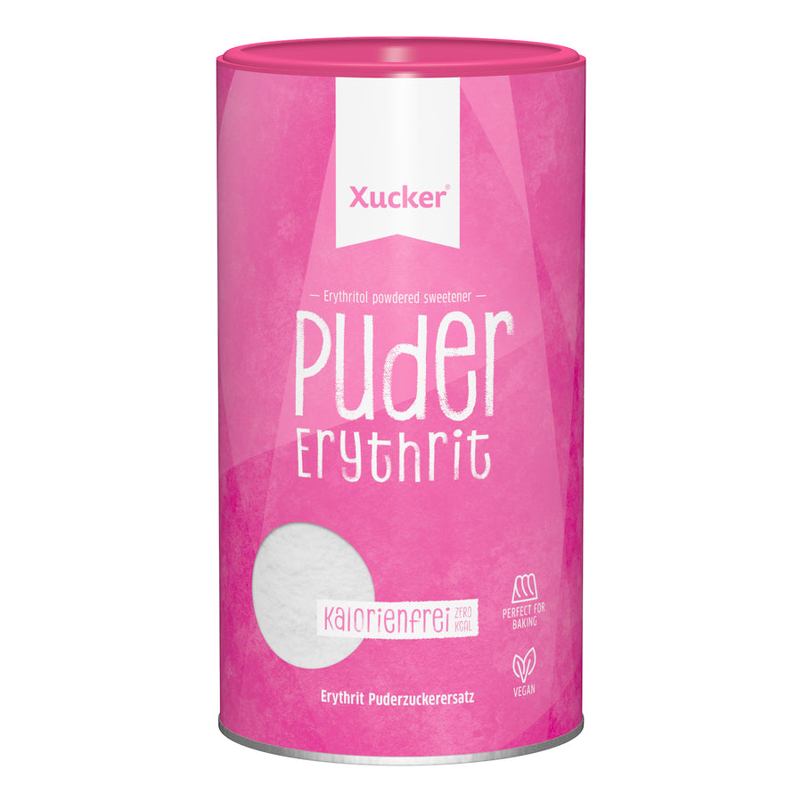 Xucker Puder-Xucker Erythrit 600g (1,83€/100g) für die Keto Diät und ketogene Ernährung