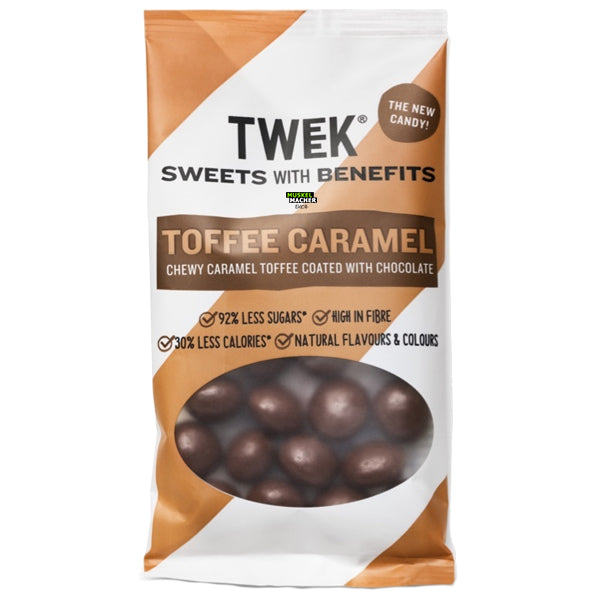 Tweek Sweets Toffee Caramel 65 g (5,37/100g) für die Keto Diät und ketogene Ernährung