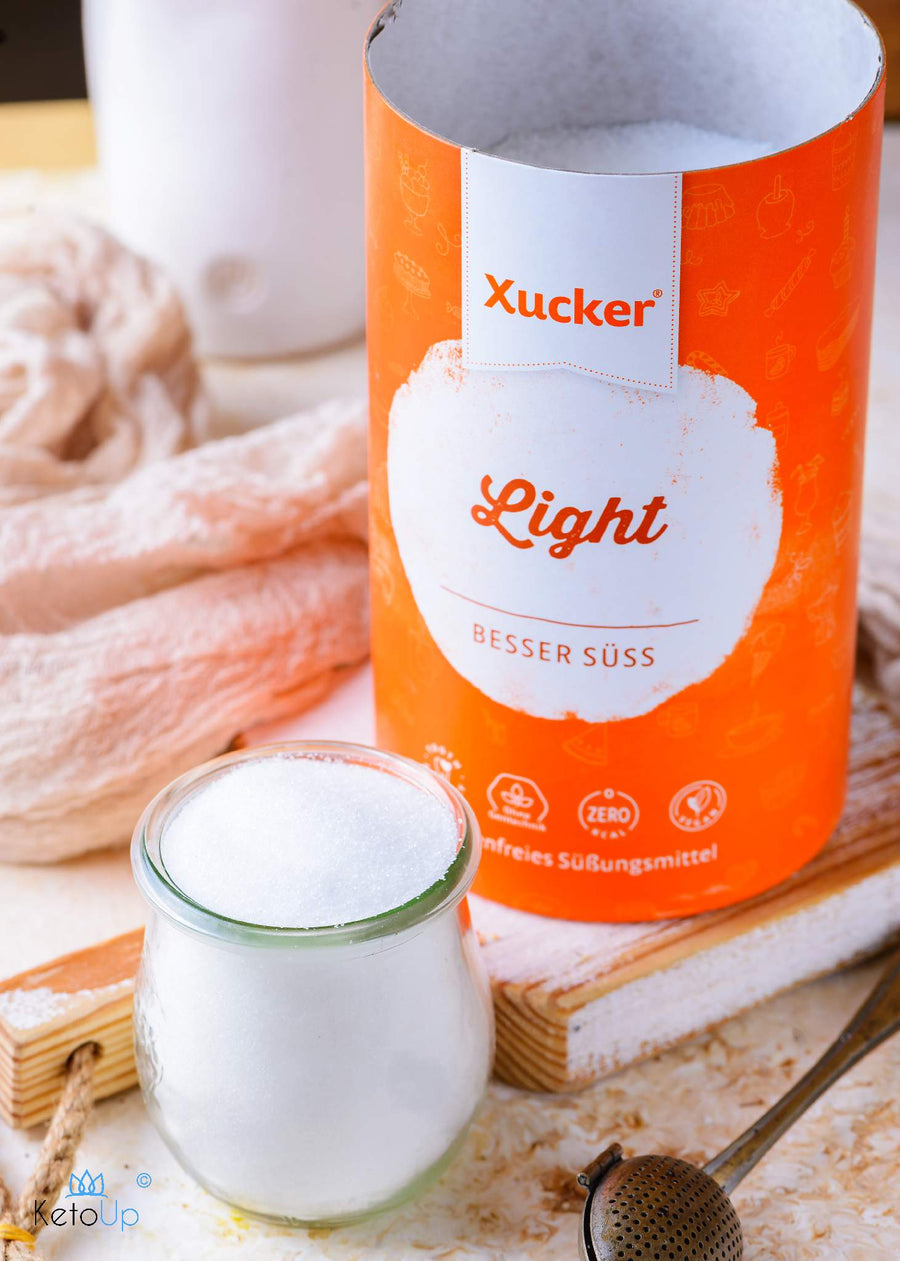 Xucker Light / Erythrit 1kg (1,30€/100g) für die Keto Diät und ketogene Ernährung
