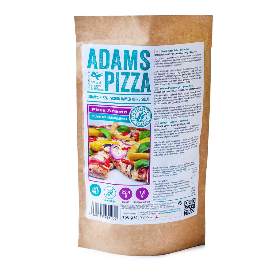 Adams Pizza Adamo 150g (3,33€/100g) für die Keto Diät und ketogene Ernährung