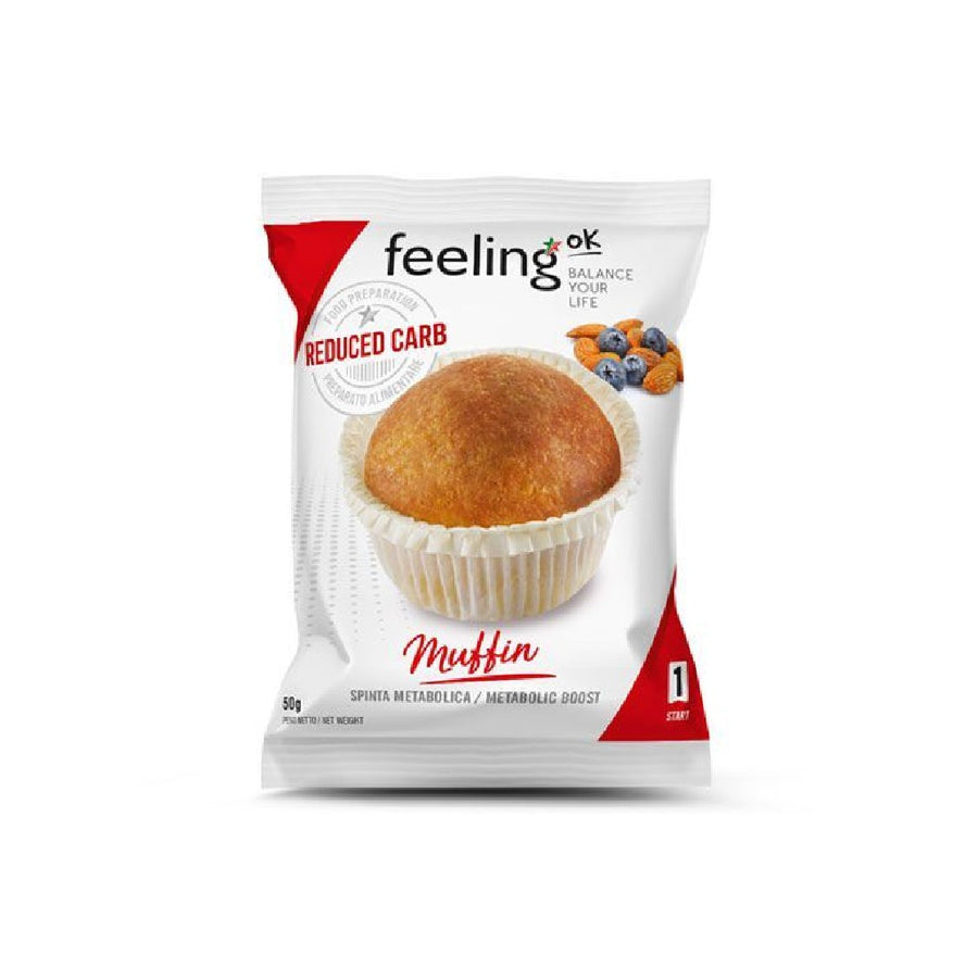 FeelingOK Protein Muffin  50g (5,98€/100g) für die Keto Diät und ketogene Ernährung